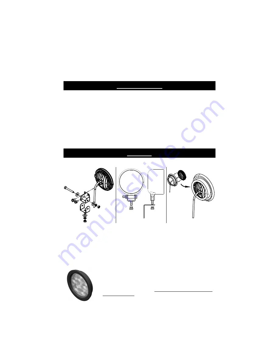 Star Headlight & Lantern LDHT36 Series Скачать руководство пользователя страница 2