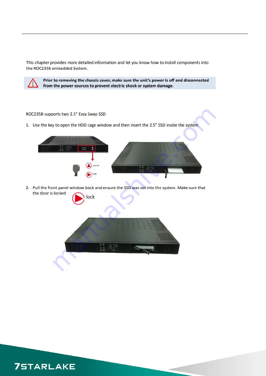 Star Lake ROC235B Series User Manual Download Page 16