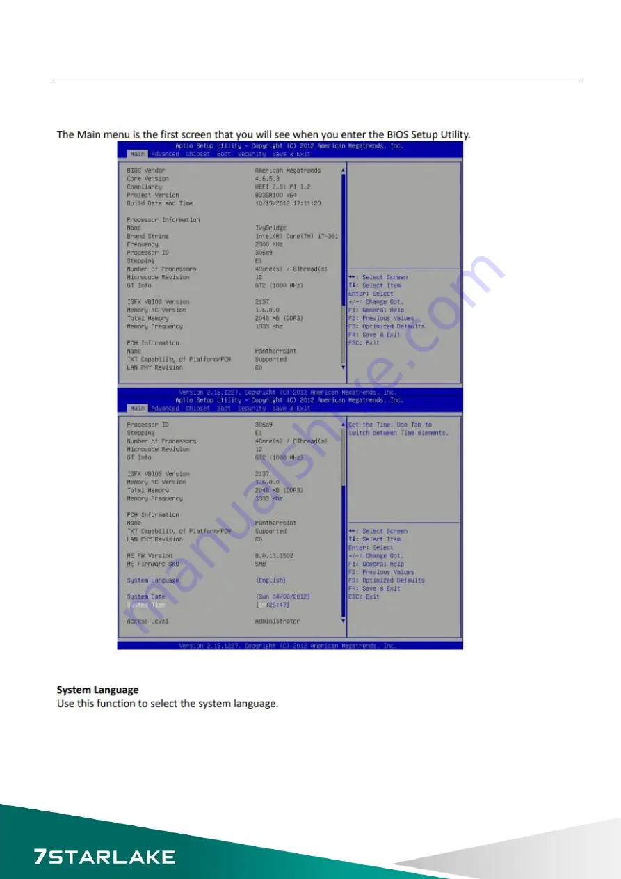 Star Lake ROC235B Series User Manual Download Page 25