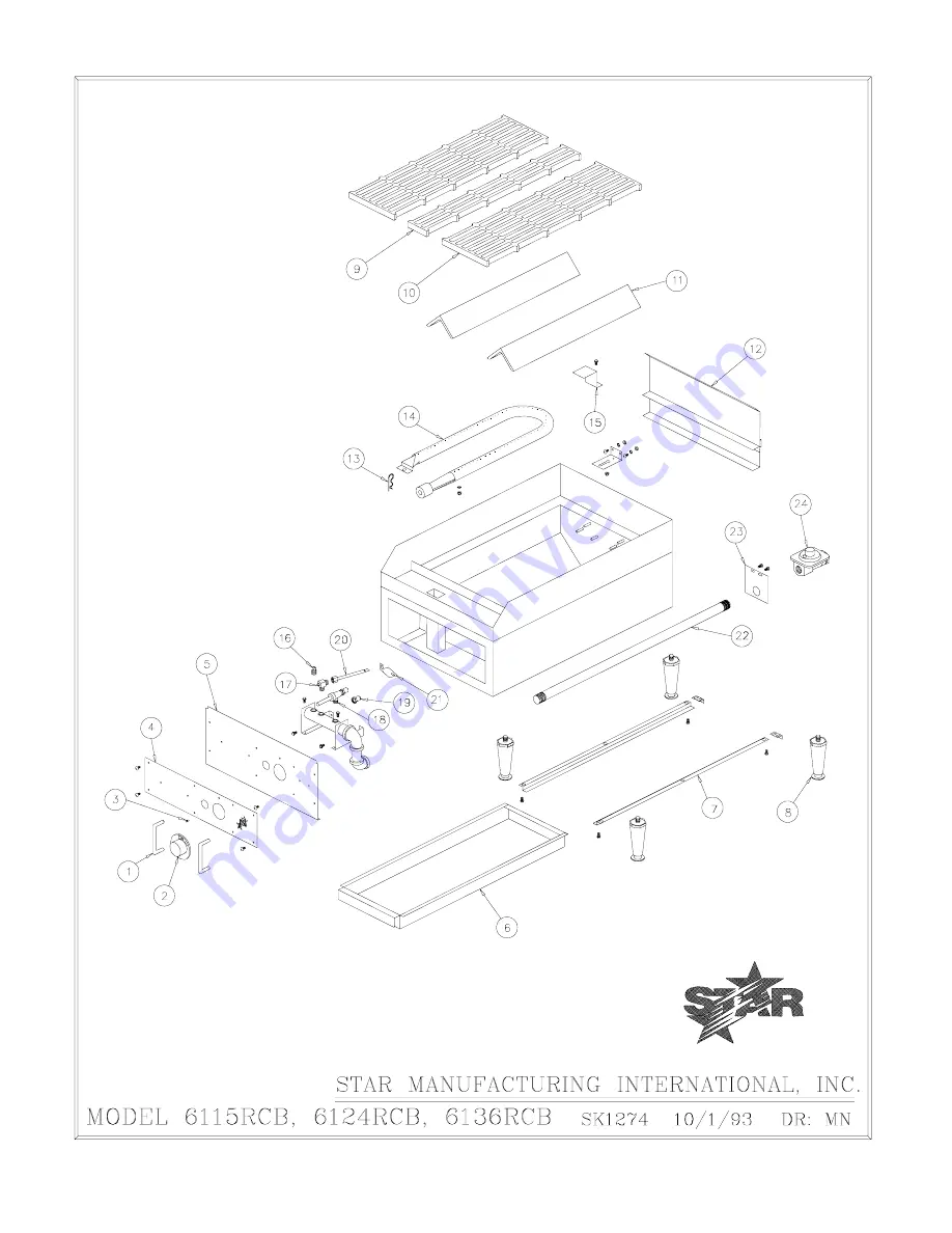 Star Manufacturing 6015CB Installation And Operating Instructions Manual Download Page 5