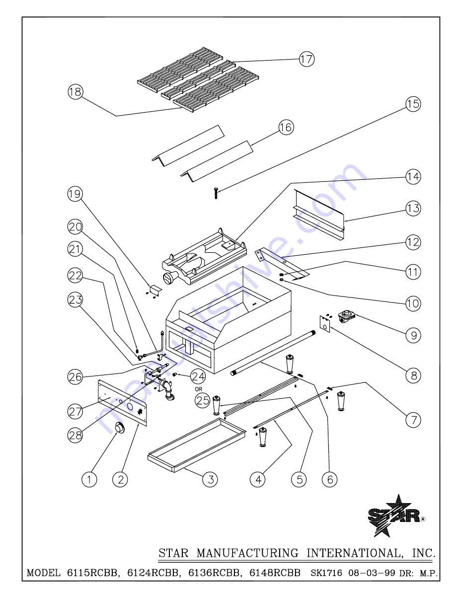 Star Manufacturing STAR-MAX 6015CBB-LP Installation And Operating Instructions Manual Download Page 5