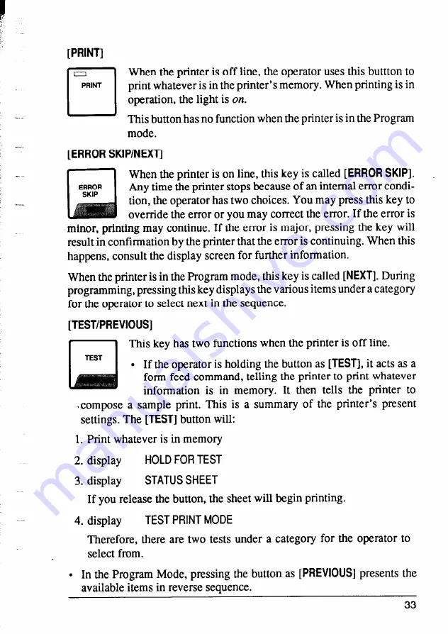 Star Micronics LaserPrinter 8III Operation Manual Download Page 39