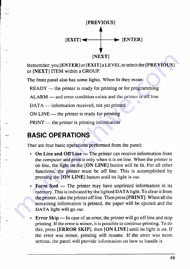 Star Micronics LaserPrinter 8III Operation Manual Download Page 55