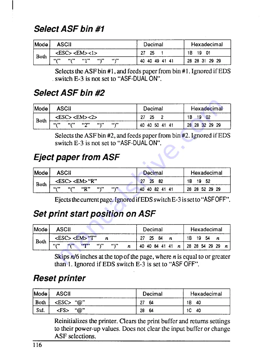 Star Micronics XB-2420 User Manual Download Page 127