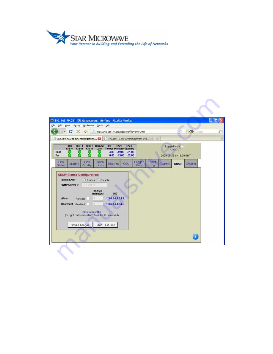 Star Microwave SM Cirius LM Скачать руководство пользователя страница 41