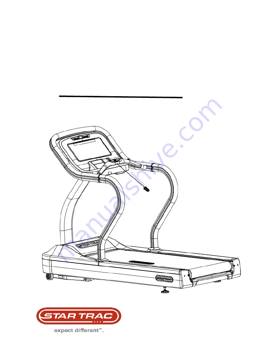 STAR TRAC FITNESS E-TR Owner'S Manual Download Page 1