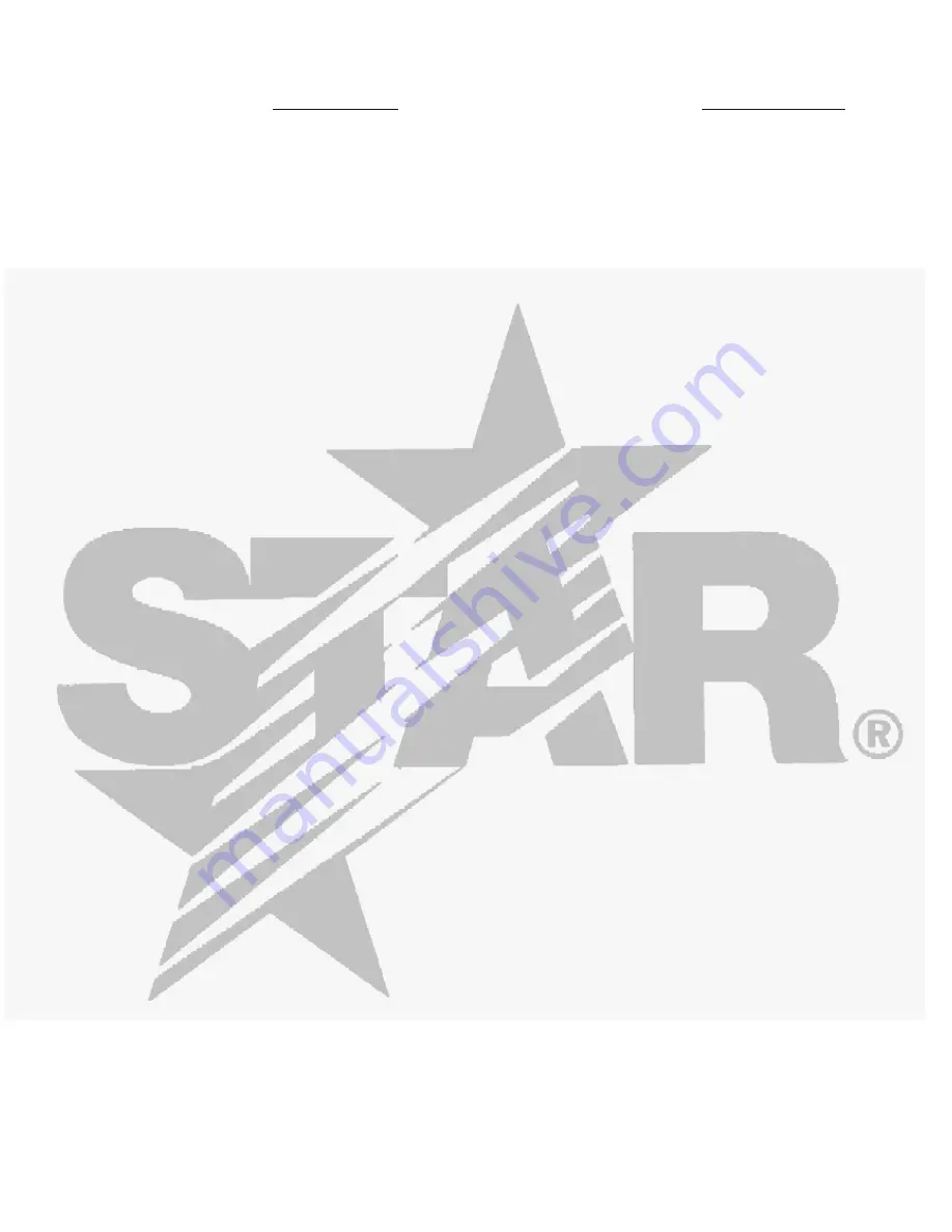 Star Ultra-max UM3240 Installation And Operation Instructions Manual Download Page 26