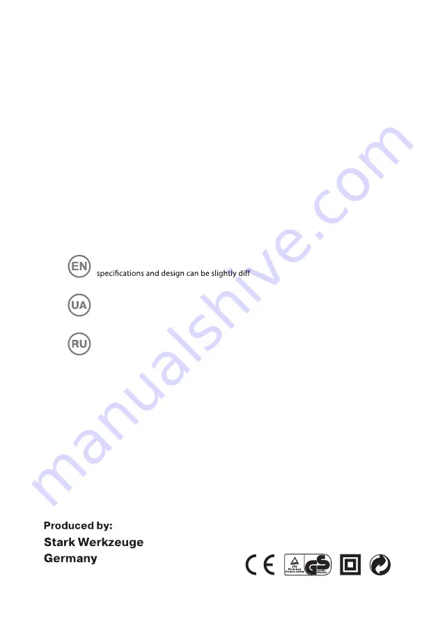 Stark FS 200 User Manual Download Page 19