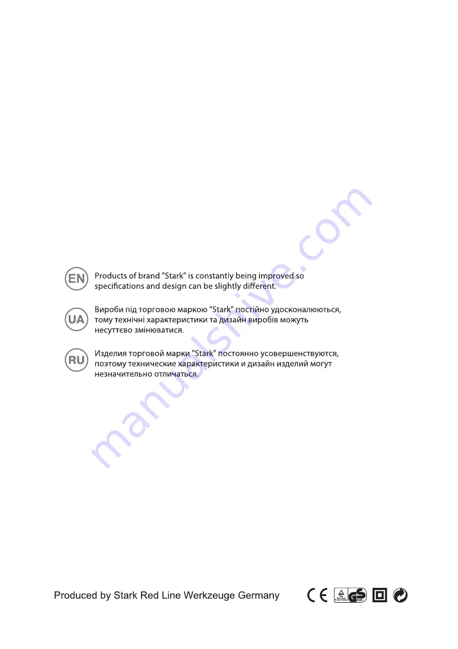 Stark MS 1825 User Manual Download Page 29