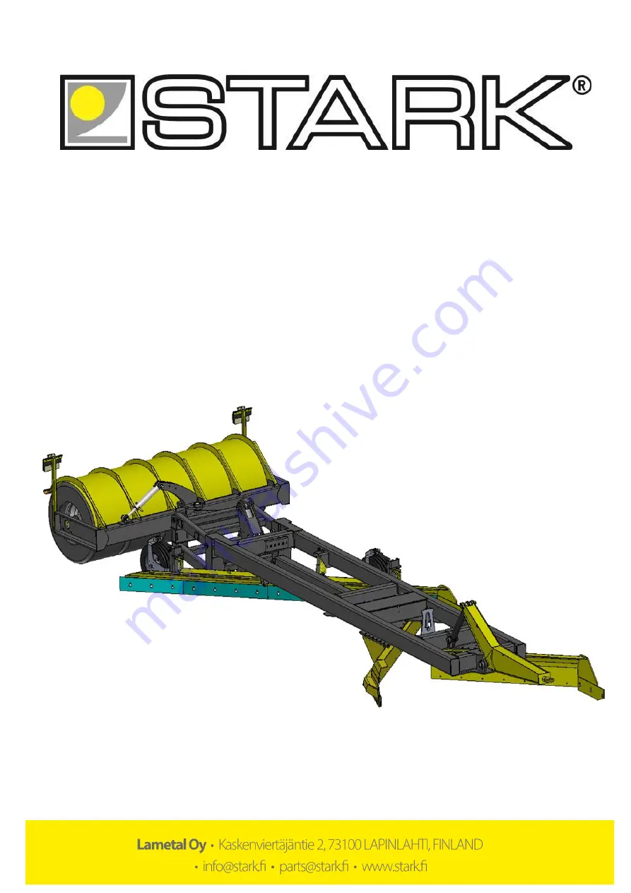 Stark TL 7500 Operating And Maintenance Manual Download Page 1