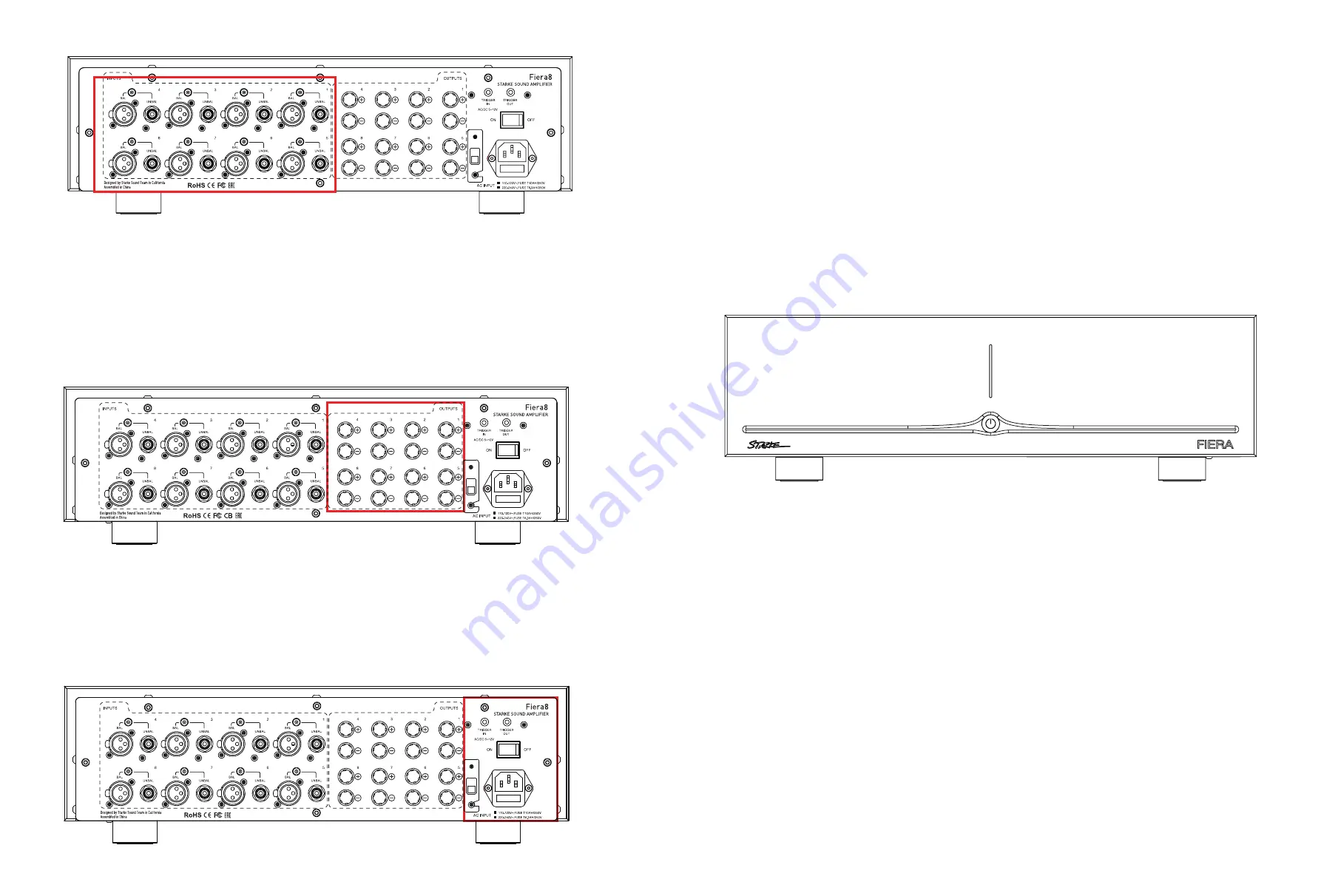 Starke sound Fiera8 Скачать руководство пользователя страница 3