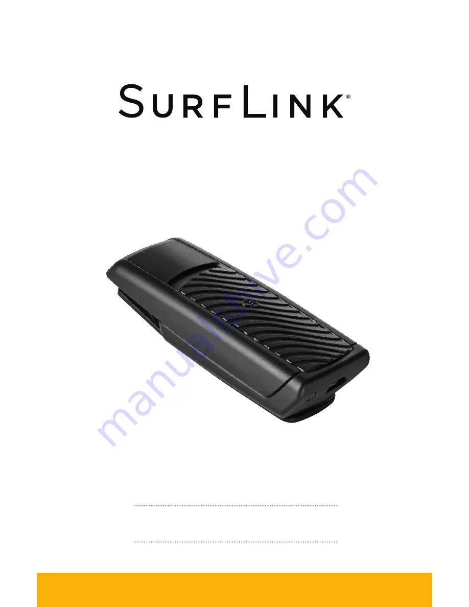 Starkey Hearing Technologies SurfLink Remote Microphone 2 Скачать руководство пользователя страница 1