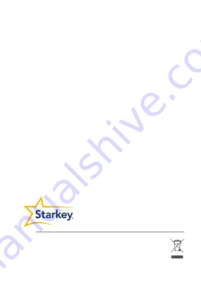 Starkey SoundLens Synergy iQ Скачать руководство пользователя страница 9