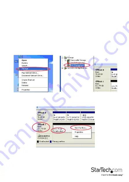 StarTech.com 8STSATDOCKU3S Instruction Manual Download Page 7