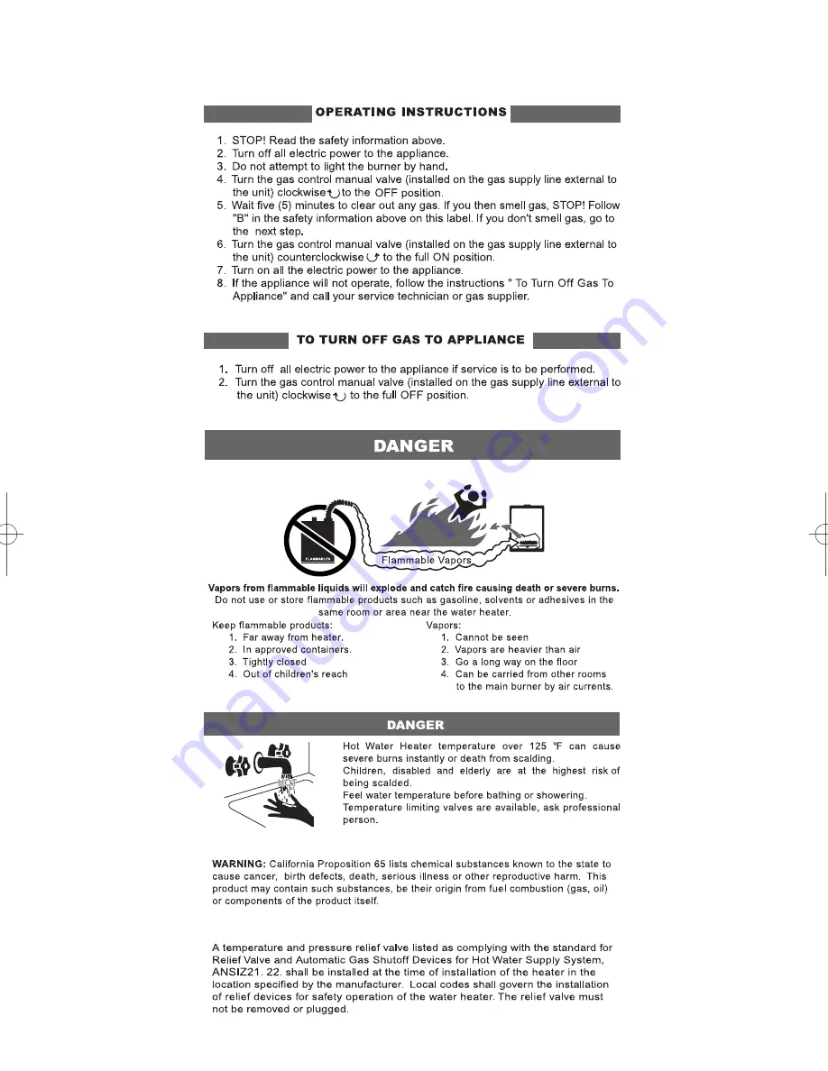 State Water Heaters 000 - 236 Owner'S Manual And Installation Manual Download Page 67