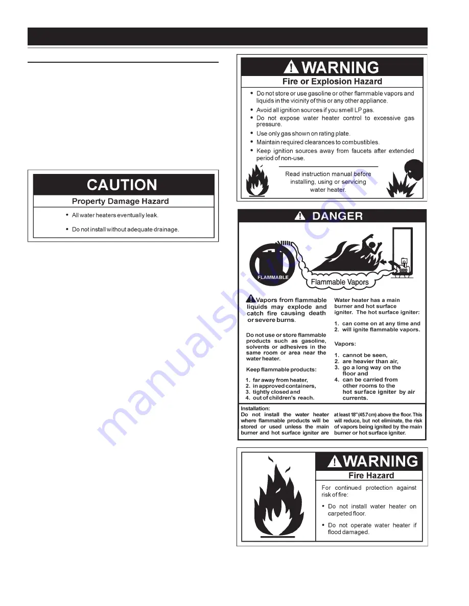 State Water Heaters GP6 50 YTVIT Instruction Manual Download Page 10