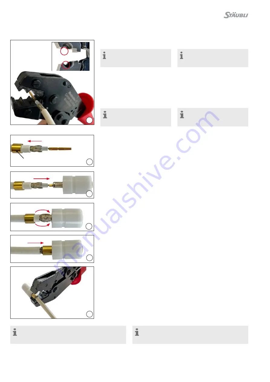 Staubli CombiTac direqt CTD-NET Assembly Instructions Manual Download Page 12