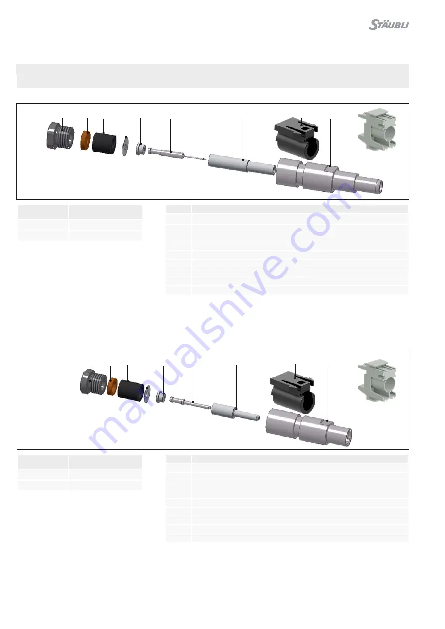 Staubli CombiTac direqt CTD-NET Assembly Instructions Manual Download Page 14