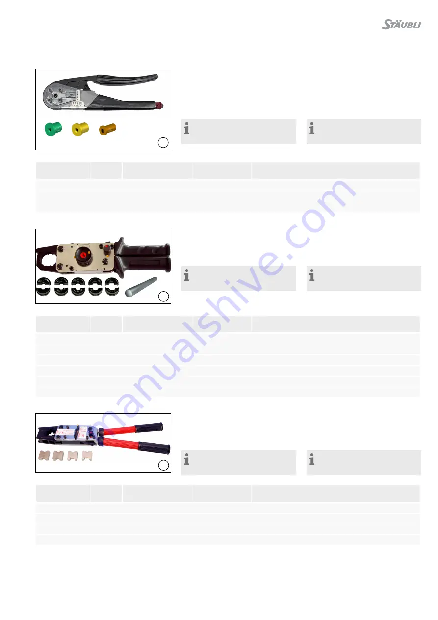 Staubli CombiTac direqt Assembly Instructions Manual Download Page 5