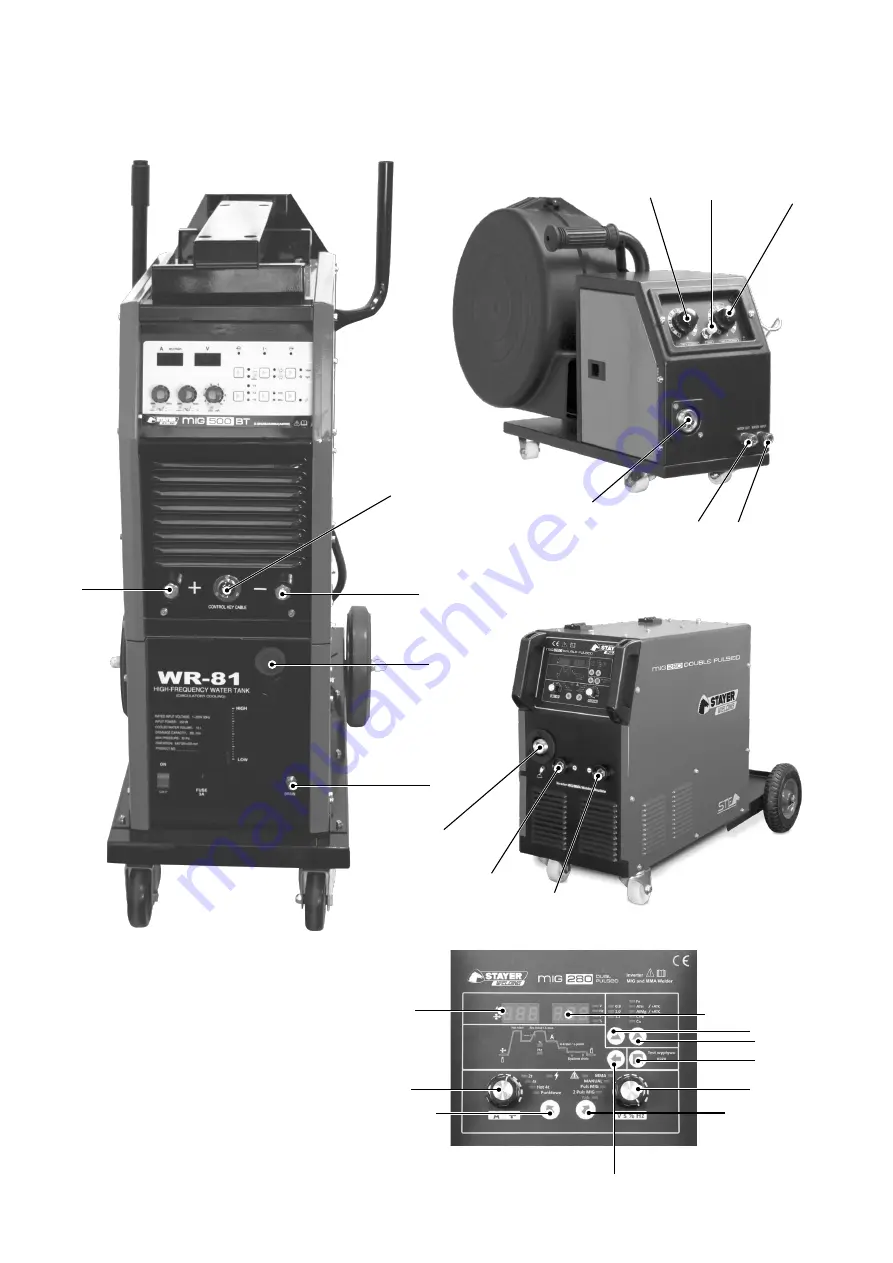 stayer Gama HILO MIG 280 DOUBLE PULSED Operating Instructions Manual Download Page 6