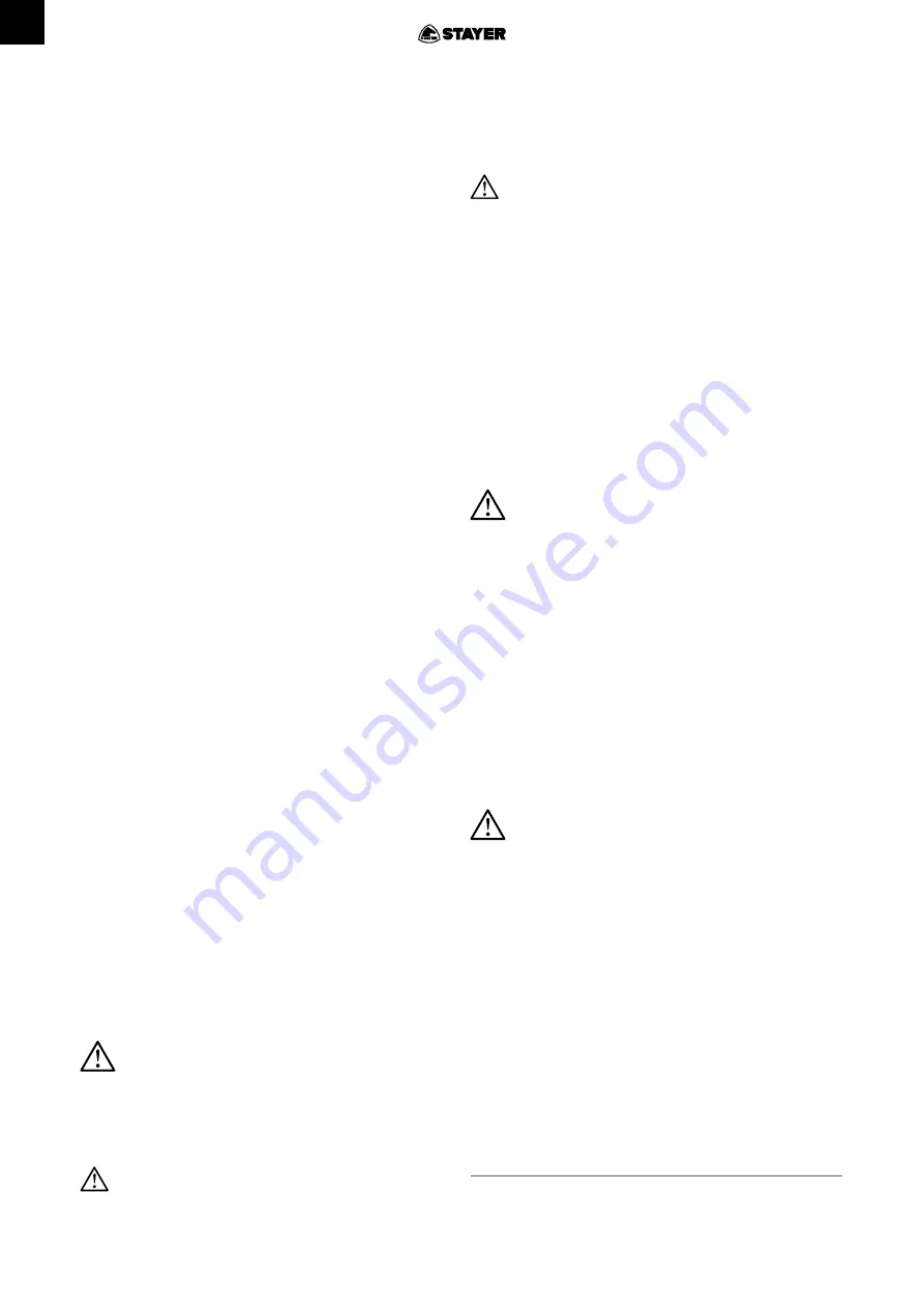 stayer Gama HILO MIG 280 DOUBLE PULSED Скачать руководство пользователя страница 10