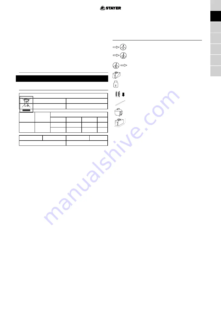 stayer Gama HILO MIG 280 DOUBLE PULSED Operating Instructions Manual Download Page 25