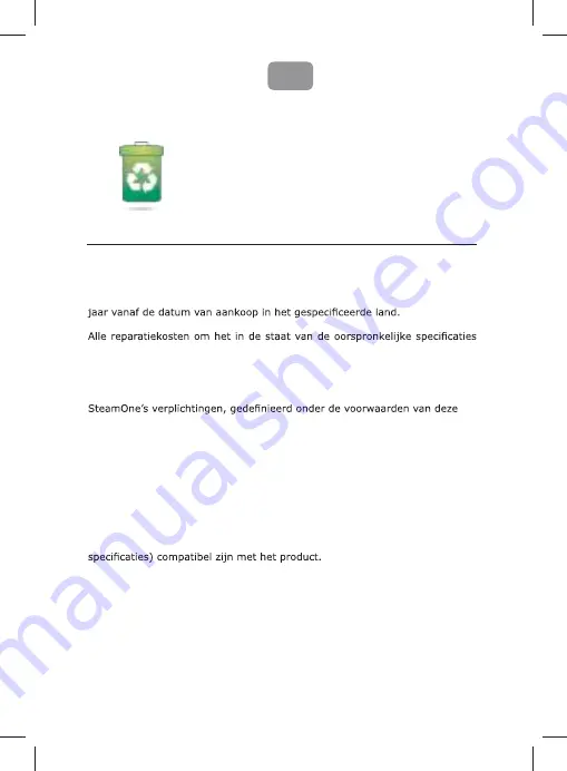 STEAMONE EUH2020W User Manual Download Page 29