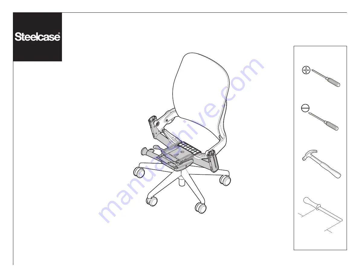 Steelcase 462 Leap V2 Service Manual Download Page 1