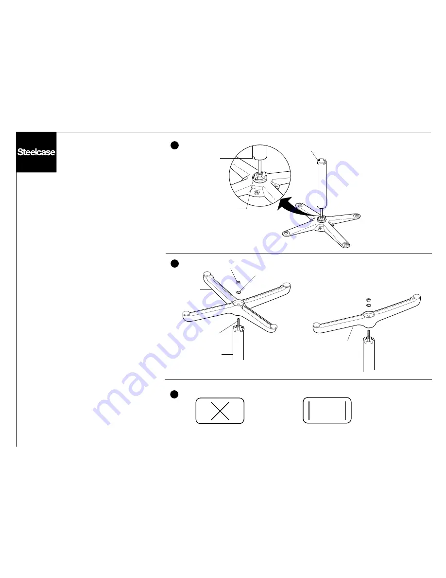 Steelcase 8500 Series Скачать руководство пользователя страница 3