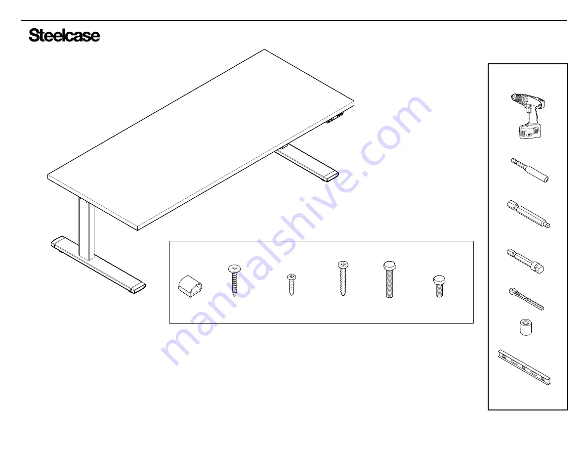 Steelcase 9 Series Manual Download Page 1