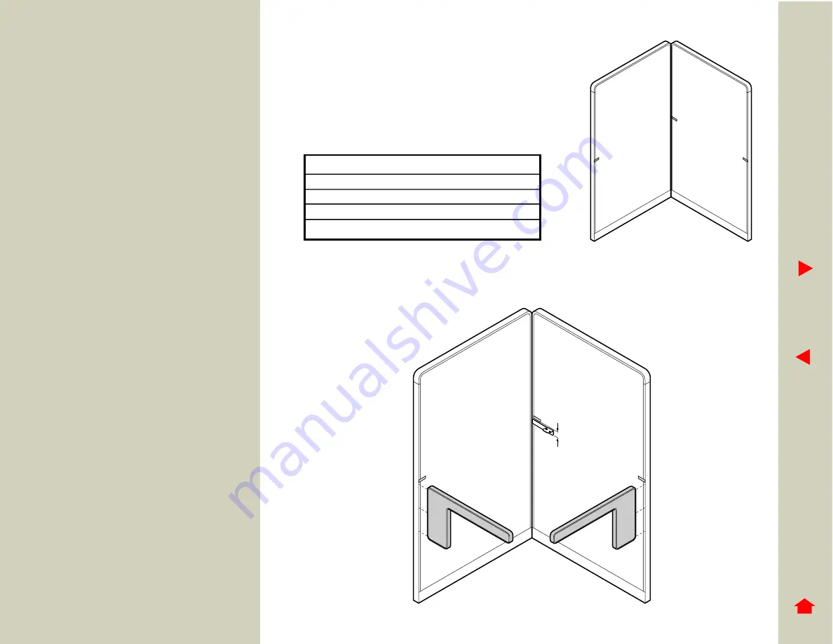 Steelcase 9000 E.I.P. Corner Work Surface Series Скачать руководство пользователя страница 2