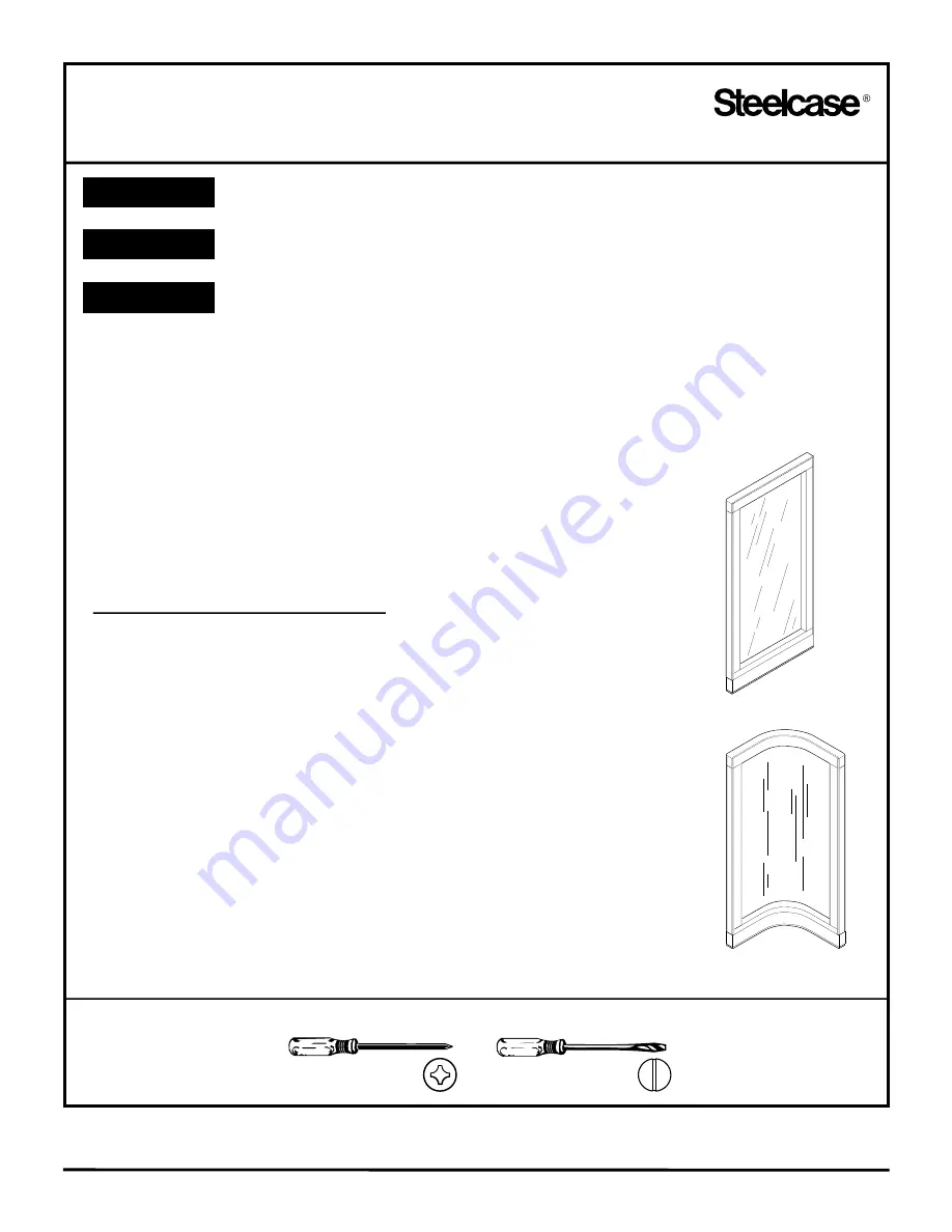 Steelcase 9000 Series Replacement Download Page 1