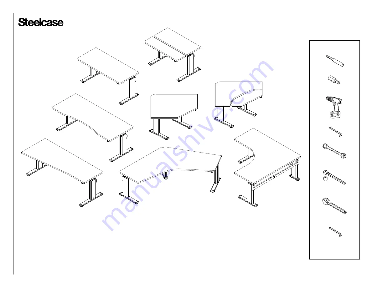 Steelcase A5BQ Manual Download Page 1