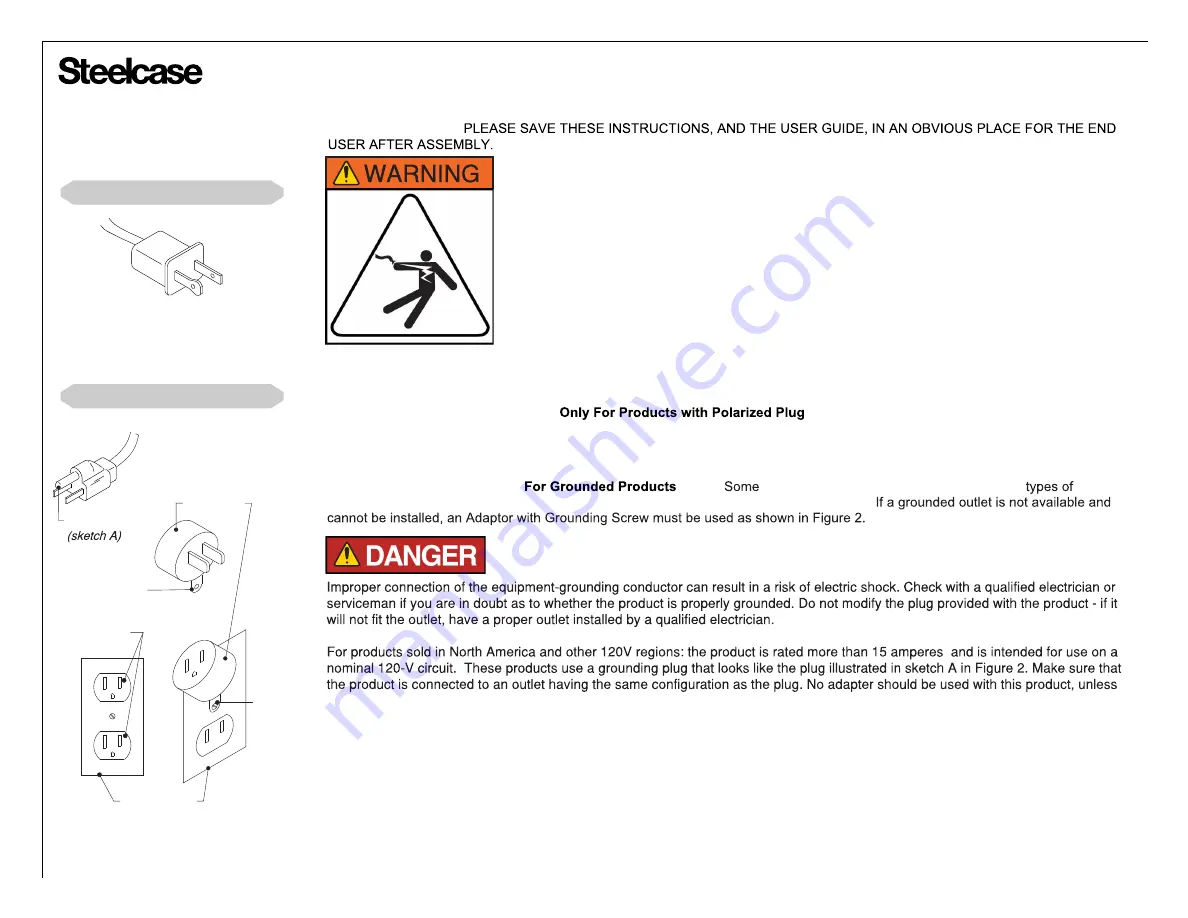 Steelcase A5BQ Manual Download Page 4