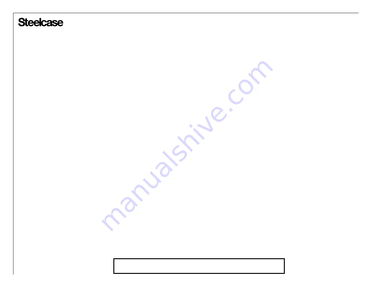 Steelcase A5BQ Manual Download Page 6