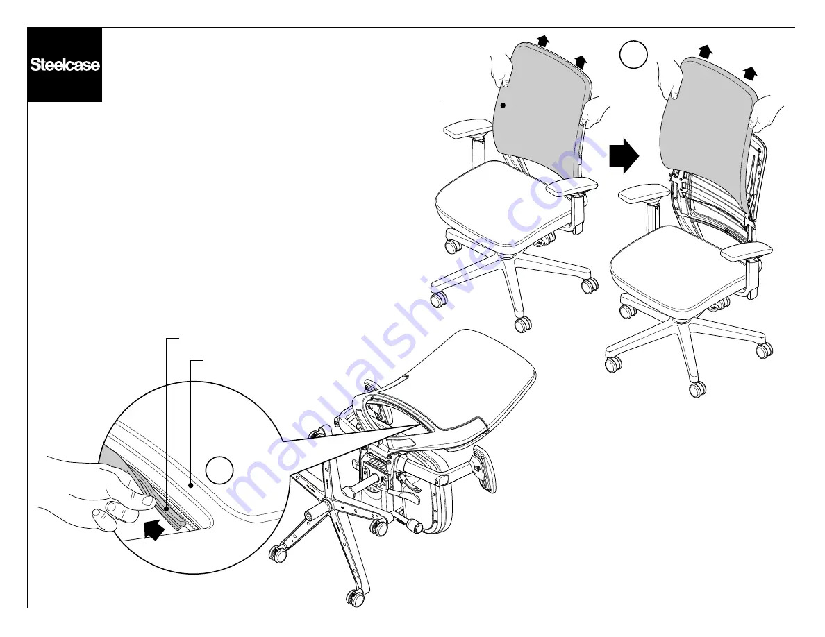 Steelcase Amia 482 Series Manual Download Page 6