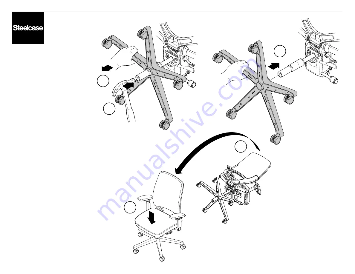 Steelcase Amia 482 Series Скачать руководство пользователя страница 13