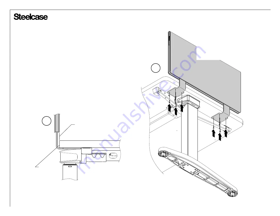 Steelcase Answer Beam Worksurface Скачать руководство пользователя страница 11