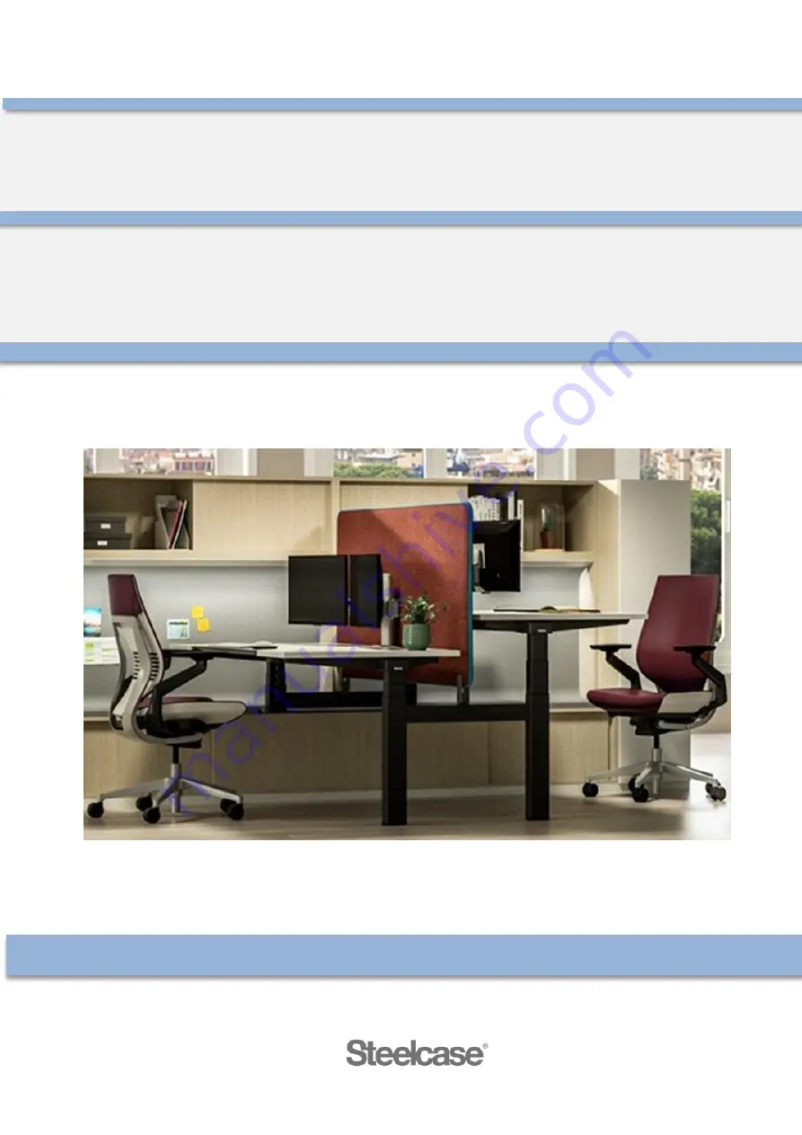 Steelcase Divisio User Manual Download Page 1