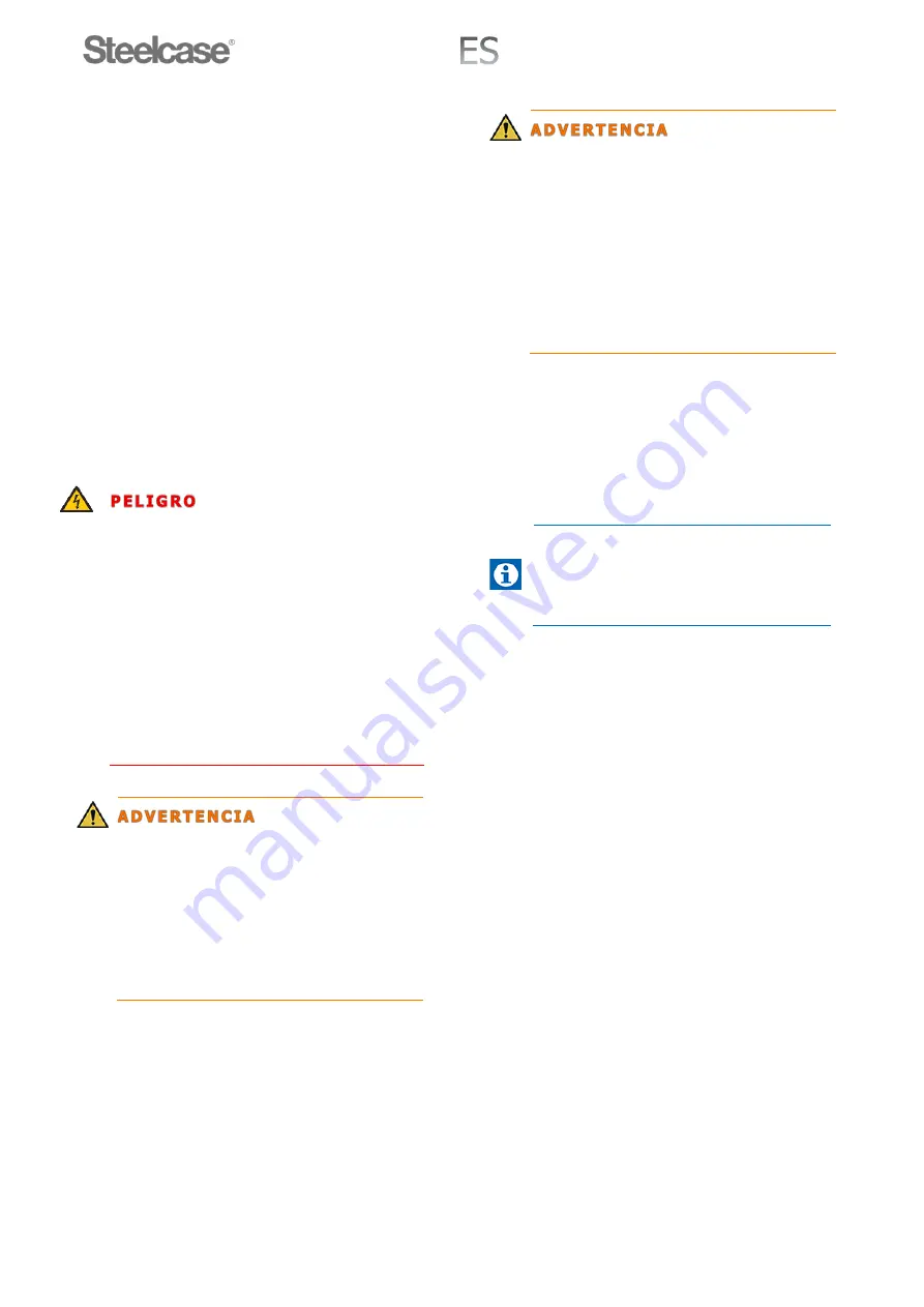 Steelcase Divisio User Manual Download Page 36