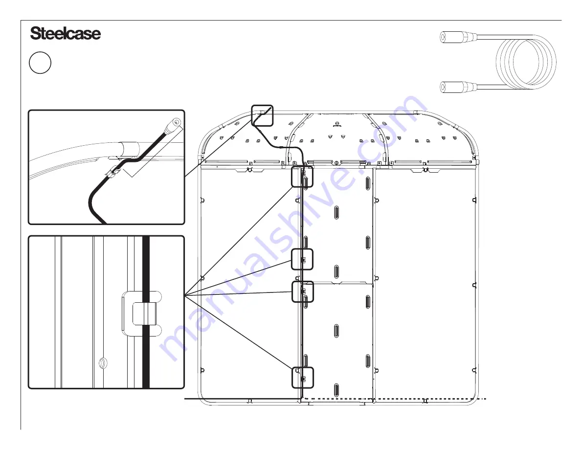 Steelcase Light Retrofit - Flex Personal Spaces Manual Download Page 7