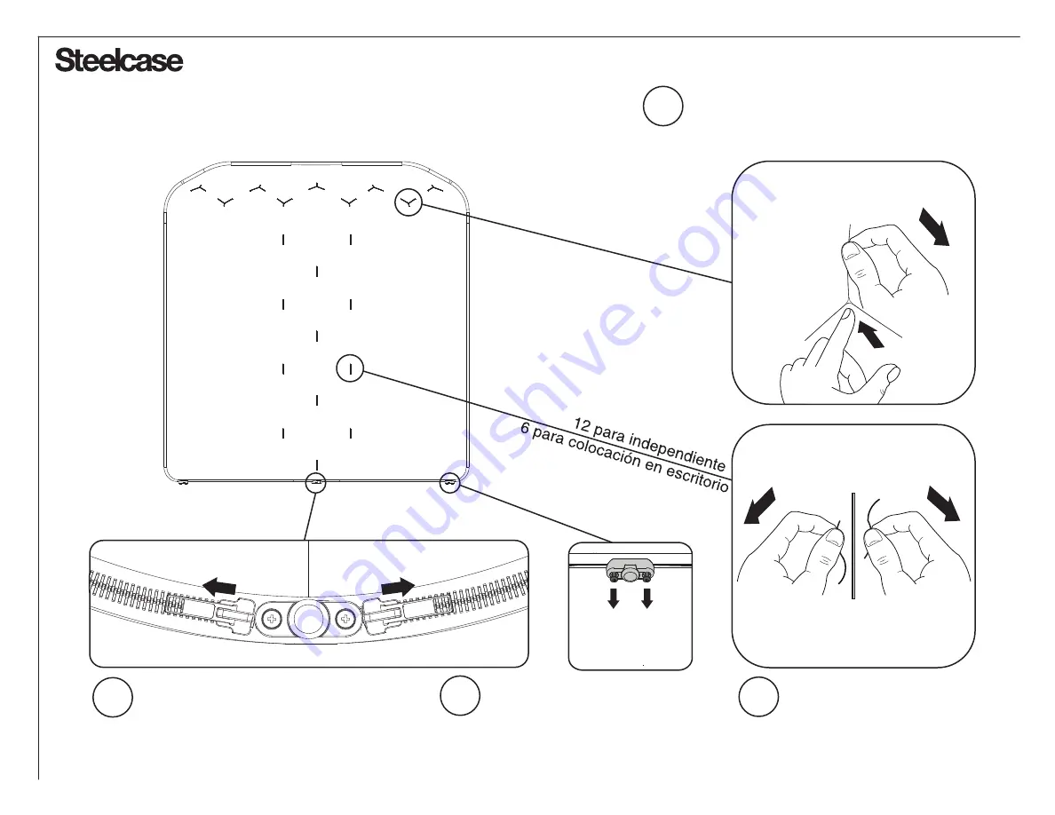 Steelcase Light Retrofit - Flex Personal Spaces Скачать руководство пользователя страница 22