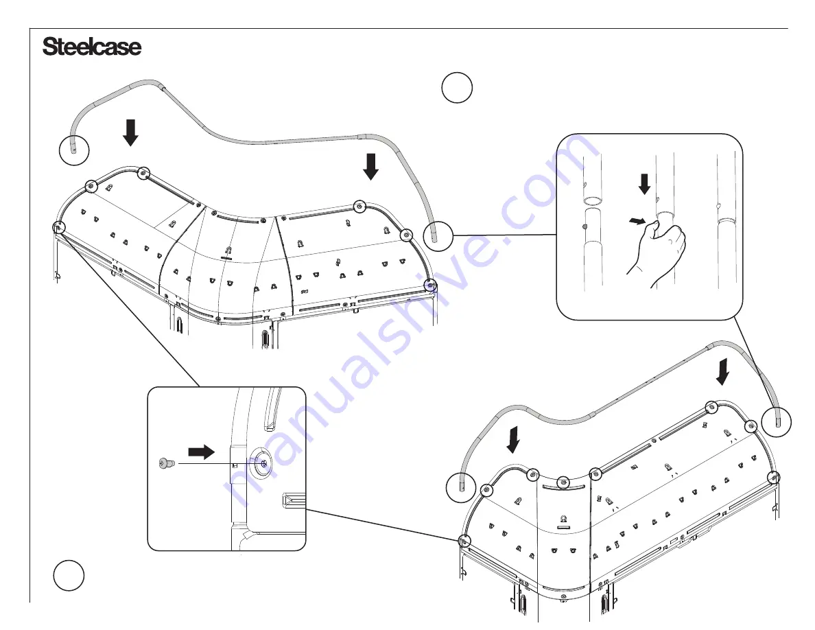 Steelcase Light Retrofit - Flex Personal Spaces Manual Download Page 25