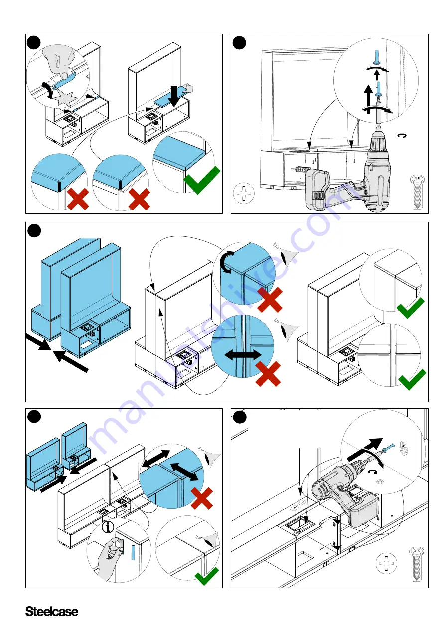 Steelcase Share It Series Скачать руководство пользователя страница 6