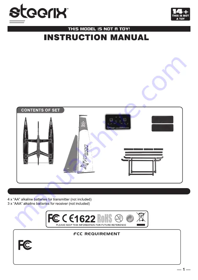 Steerix FUSION Instruction Manual Download Page 1