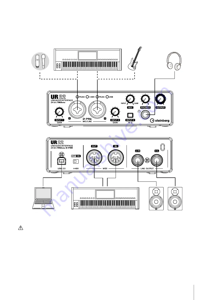 Steinberg UR22 Operation Manual Download Page 10