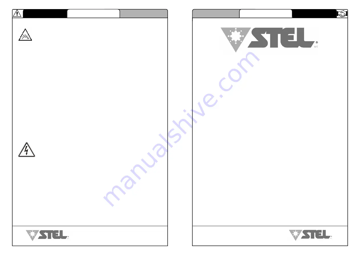 Stel 6908300020 Instructions For Use And Maintenance Manual Download Page 23