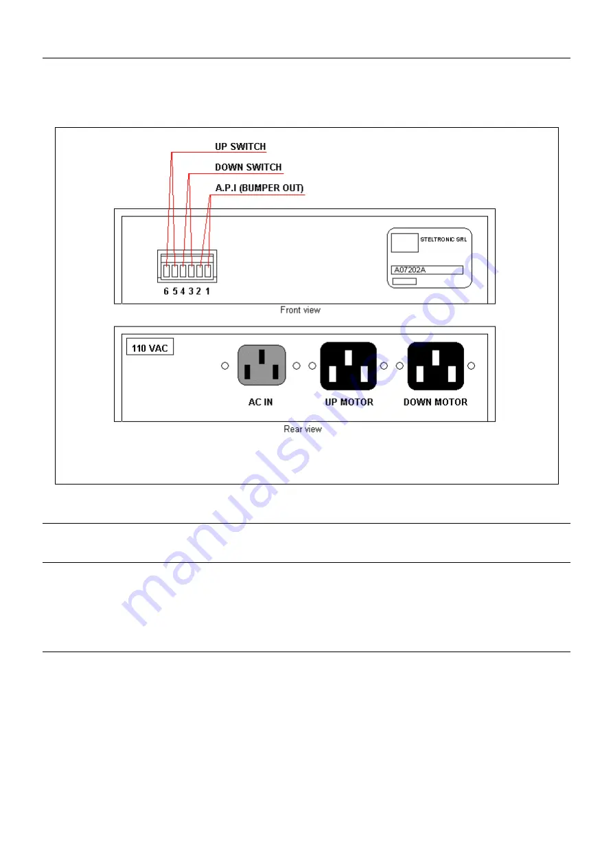 Steltronic API A065 Series Manual Download Page 10