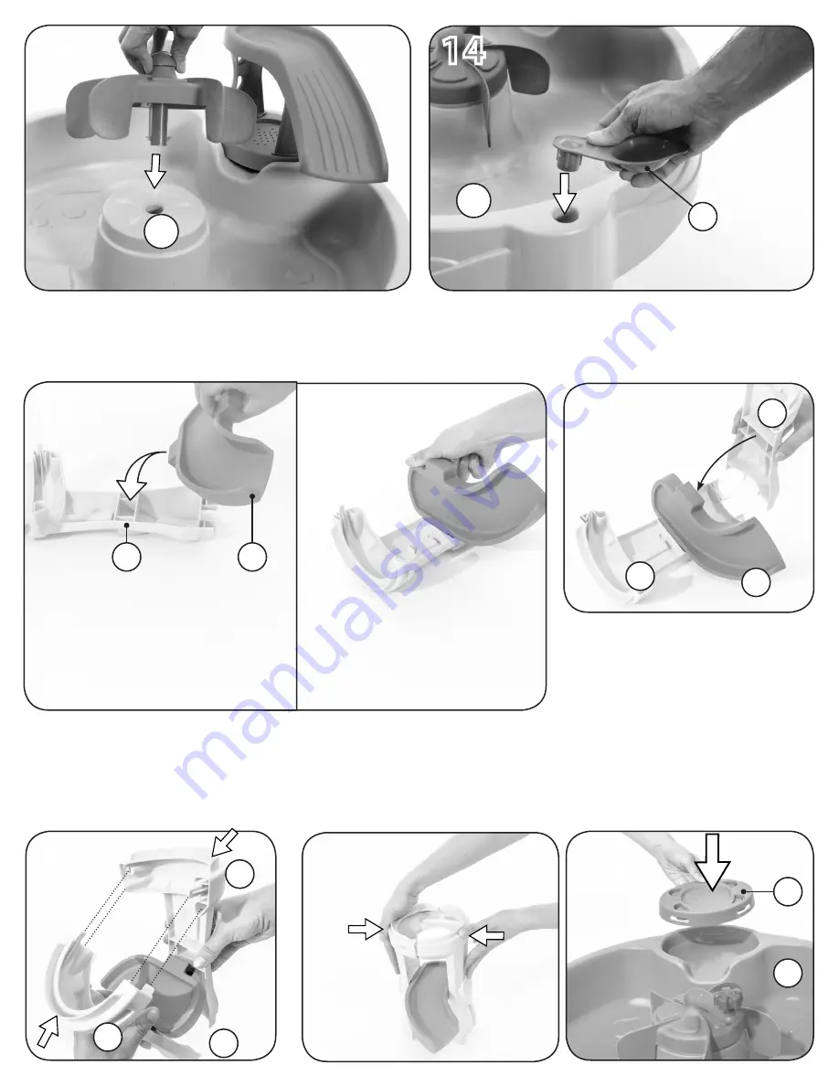 Step 2 Water Table 4805 Assembly Instructions Manual Download Page 4