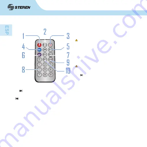 Steren AMP-013 Instruction Manual Download Page 8